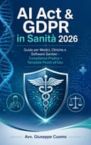 Copertina: AI Act & GDPR in Sanità 2026